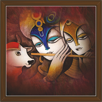 Radha Krishna Paintings (RK-2350)